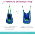 thumbnail image 4 of Fun and Function Cocoon Climbing Swing and Soothing Swing  Cozy Swing Provides Sensory Imagination for Ages 3 to 12, 4 of 7