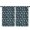 West Highland White, variant on Beagle and Bone Blue Pattern Insulated Teens Curtains Set Of 2, Bedroom Essentials, Toddler Room Decor 52x84in(132x213cm)