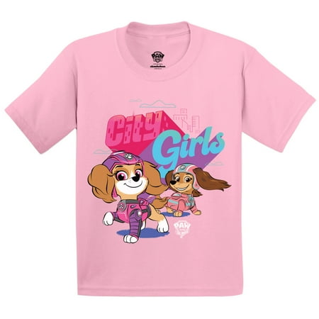 

Paw Patrol City Girl Toddler Tshirt - 3T 4T 5/6T - Paw Patrol Tee for Girls