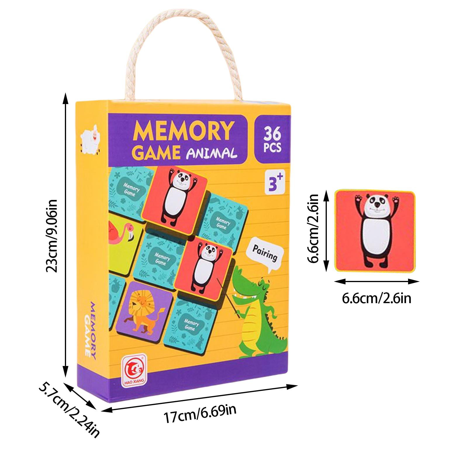 Animal Memory Game - Safe Kid Games