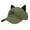Green, variant on Sun Hats for Men Women, Hip Hop Embroidered Baseball Cap, Retro Aviator Cat Ears Glasses Peaked Outdoor Hat