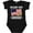 AB-Black, variant on Military Dad Welcome Home USA Flag Boys or Girls Baby Bodysuit