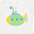 thumbnail image 4 of Inktastic Cute Green Submarine Boys or Girls Toddler T-Shirt, 4 of 5