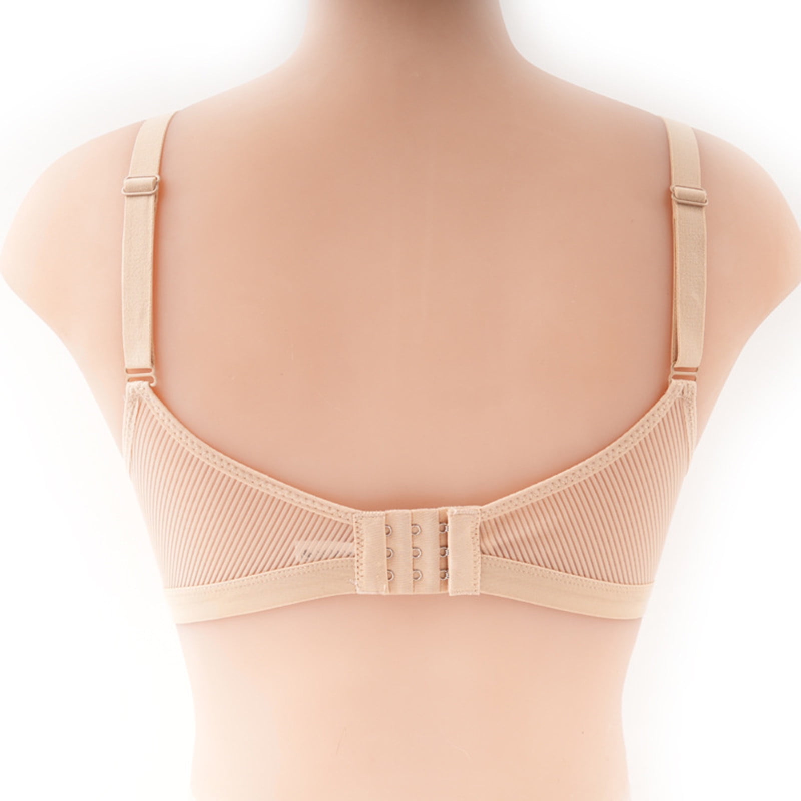Zpanxa Backless Push Up Bra Seamless Comfort U Plunge Back Support