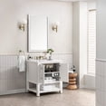 thumbnail image 5 of James Martin Vanities 330-V30-BW-3WZ 30 in. Breckenridge Single Vanity with 3CM White Zeus Top  Bright White, 5 of 7
