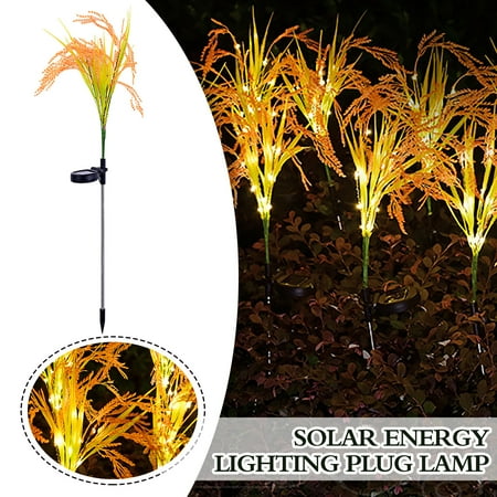 

Solar Garden Lights PVC Stainless Steel Silk Waterproof Garden Household