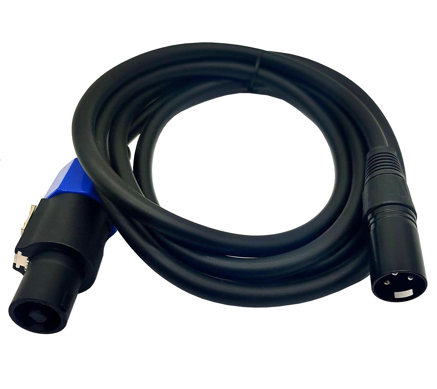 mistyhony Speakon to XLR Speaker Cable, XLR Female to Speakon Male Adapter, 50cm/1.6Feet with Twist Lock for DJ/PA Speakers