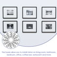 thumbnail image 3 of SOPOTUTU 16Pcs Glass Clamp Bathroom Mirror Clips for Wall Mounting Stainless Steel Interlocking Installation, 3 of 7
