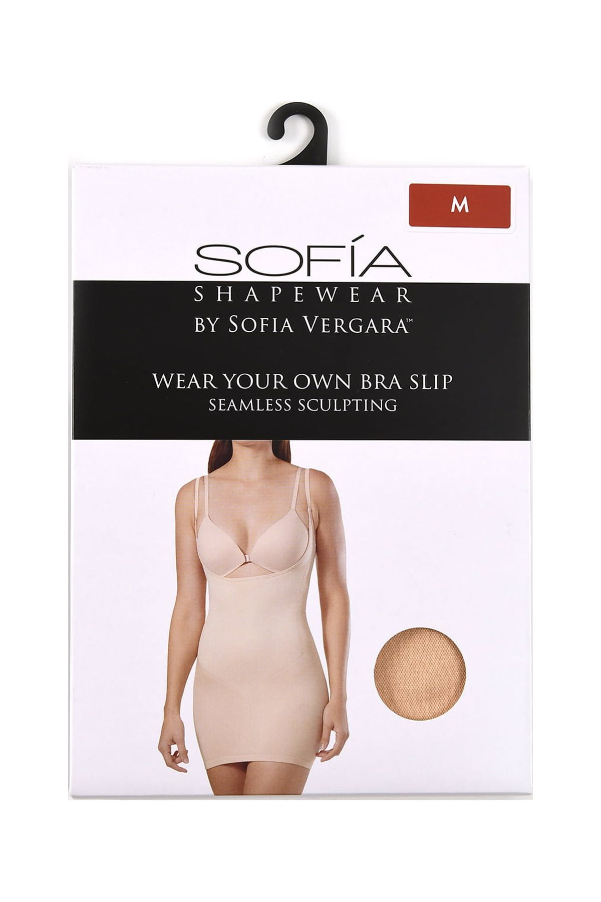 Sofia Intimates by Sofia Vergara Women's Wear Your Own Bra Shaping Slip