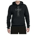 thumbnail image 2 of Wild Bobby, I Can Do All Things Through Christ Phillipians 4:13 Jesus Strong, Inspirational/Christian, Unisex Graphic Hoodie Sweatshirt, Black, Small, 2 of 3