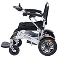 thumbnail image 6 of Forever Rest 2021 EZ Pro Rider Deluxe XL (Wider Seat Adjustable Backrest Height) Motorized Foldable Wheelchair with Bluetooth Remote Mobility Aid FDA Approved Scooter by Forever Rest (Silver), 6 of 10