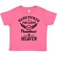 thumbnail image 3 of Inktastic Handpicked for Earth By My Pawpaw in Heaven with Angel Wings Boys or Girls Toddler T-Shirt, 3 of 5