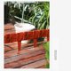 thumbnail image 3 of Red Sheet Plastic Fence, Partition Fence, Imitation Stone Courtyard Lawn Villa Decoration Small Fence, 3 of 5