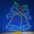 thumbnail image 2 of Glowneon Christmas Bell Neon Sign, Christmas Bell Led Sign, Noel Gifts, Christmas Decor, 2 of 4