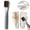 Black, variant on Electric Shoe Polisher,Electric Shoe Brush, Rechargeable Handheld Cleaner, Polisher Tool with 3-Level Feature,9.06"×1.38"×1.18",1PC (White)