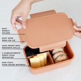 thumbnail image 3 of 3 Sprouts Boîte Bento en Plastique Recyclé pour Enfants - Rouille, 3 of 9