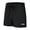 1Pack:Black, variant on TANBOM Men's Stylish Polyester Three Beach Shorts Lightweight Breathable Comfortable Adjustable Drawstring Black S