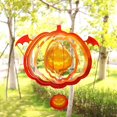 thumbnail image 3 of Molino de viento de metal único y mágico de Halloween Wind Spinner, acero inoxidable 3d Flo, 3 of 5
