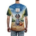thumbnail image 5 of Happy Father's Day English Setter Playing Basketball with Best Dad Jersey All Over Print 3D Shirt Unisex Merch Dog Lover - 13006, 5 of 6