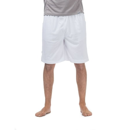 Atlanta Athletic Club - Pro Club Men's Comfort Mesh Athletic Shorts, Small, Snow White
