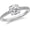 Ring Size : 7 No., variant on 925 Sterling Silver 14K Rhodium Plated Light Weight Italian Design Wedding Band Rings for Women With Two Sparkling Cubic Zirconia CZ Heart Finger Rings for Her (Size - 5)