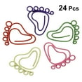thumbnail image 3 of MasteelfCA 24Pcs Lovely Little Feet Shaped Photo Clips Paper Clips Creative Note Clips Paper Pin for Party Gift Office, 3 of 8
