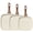 Beige, variant on CONCETTA Non-Stick Cookware Set, Square Frying Pan, Wooden Handle, Suitable For Indoor And Outdoor Camping and Rv Cooking, Gift for Mother's Day, Beige