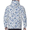 thumbnail image 7 of Lsque Rabbit And Butterfly Pattern Casual Men's Hoodie,Hooded Sweatshirt with Kangaroo Pocket,Pullover Hoodie-4X-Large, 7 of 7