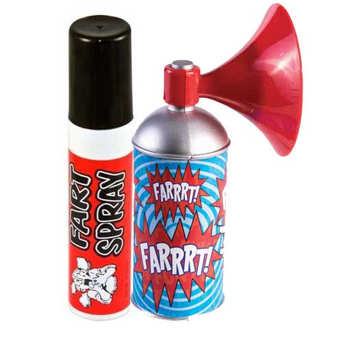 Fart Spray & Fart in a Can Gift Set