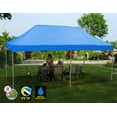 thumbnail image 2 of King Canopy Universal 10 ft x 20 ft Instant Pop-up Tent BLUE 500 Denier Polyester Cover, 2 of 4