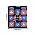 thumbnail image 4 of Chmadoxn Dance Mat Games for TV - HDMI Wireless Musical Electronic Dance Mats, Sigle User Exercise Fitness Non-Slip Dance Step Pad Dancing Mat for Kids & Adults, Gift for Boys & Girls,, 4 of 5