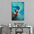 thumbnail image 3 of Cartoon Mickeys Fantasias Gifts Canvas Painting Poster Wall Art Decorative Picture Prints Modern Decor 12x18inch(30x45cm), 3 of 6