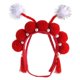 thumbnail image 1 of Perro mascota sombrero chino Opera disfraz sombrero borla Gloria Traje de sombrero, 1 of 9