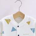thumbnail image 5 of CAUYDY Infant Boy Clothes Preemie Pajamas for Girls Newborn Long Sleeved One-Pieces Baby Soft Sleepers Fall Winter 3 6 9 Months 1T 2T Sizes 9-12 Months,Blue, 5 of 6