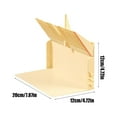 thumbnail image 2 of Halloween Cosplay Costume Half Face Animal Furry Party Christmas Eye Cat Easter Half Face, 2 of 4