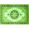thumbnail image 1 of Ahgly Company Indoor Rectangle Medallion Green Traditional Area Rugs, 5' x 8', 1 of 1