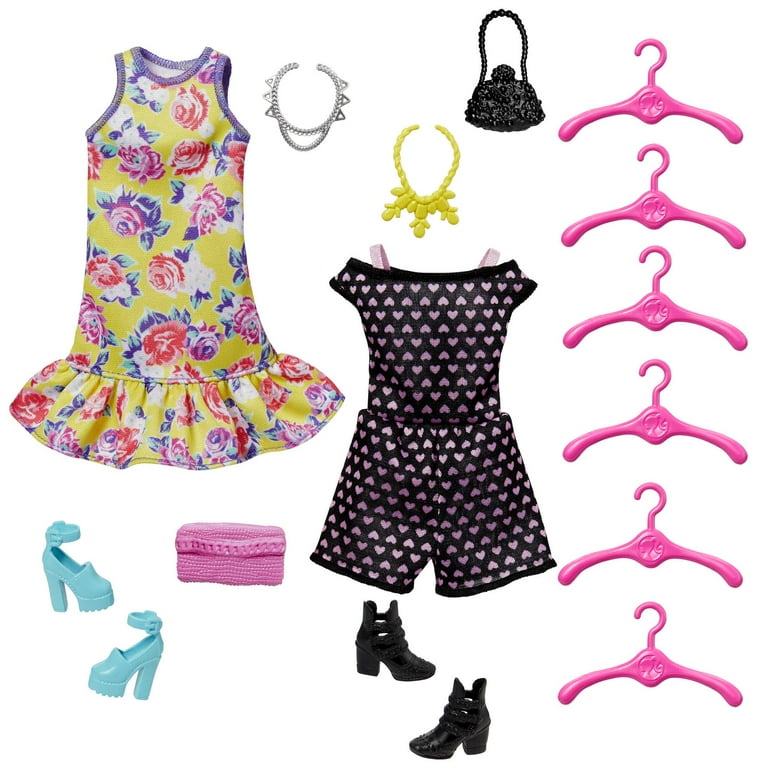 Barbie Fashionistas Doll with Wardrobe Ultimate Closet Playset Clothes Accessories Toy Set Walmart