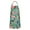 German Shepherd Dog, variant on German Shepherd Dog and Flower Apron-Garden Aprons for Women with Pockets-Cotton Linen Waterproof Kitchen Cooking Gardening Aprons Adjustable for Kitchen,Cooking,BBQ and Salon 33x27 Inch