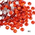 thumbnail image 4 of Diamantes de imitación de cristal de la serie all red, tamaño ss3-ss30, no fijación en caliente, Strass plano, costura y tela, decoración artística para uñas, 4 of 4