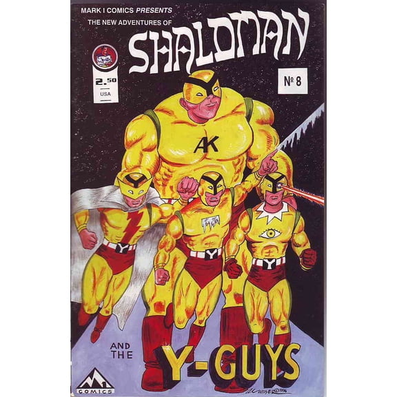 New Adventures of Shaloman #8 VF ; Mark 1 Comic Book
