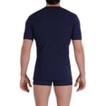 thumbnail image 2 of Playera con Cuello en V de la Serie Ginch Gonch Signature Azul Marino Grande, 2 of 2