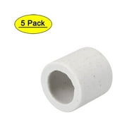 Uxcell 10mm Dia Ceramic Insulation Tube Single Bore Alumina Porcelain Pipe 5 Pcs