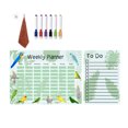 thumbnail image 1 of LCXmlly Magnetic Calendar Magnetic Calendar Kit Scratch proof Dry Erase Fridge Weekly Planner, 1 of 9