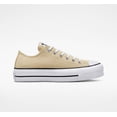 thumbnail image 2 of Converse Chuck Taylor All Star Lift Platform Canvas Low Women's Sneakers, Oat Milk/Oat Milk, Size 9.5, 2 of 6