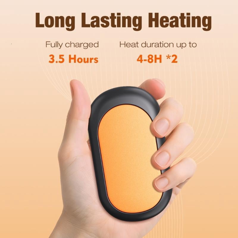 ANXPTIME Adjustable Hand Warmer Magnetic Detachable Design Type C Charging Heat