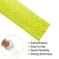 thumbnail image 4 of Unique Bargains Reflective Tape, 3 Roll 15 ft x 1-inch Adhesive High Visibility Safety Tape Reflector, Fluorescence Yellow, 4 of 6