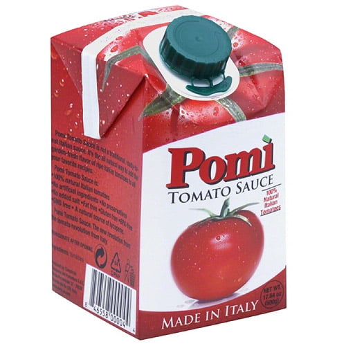 Pomi Tomato Sauce, 17.64 oz, (Pack of 12)