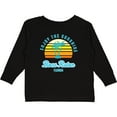 thumbnail image 3 of Inktastic Summer Enjoy the Sunshine Boca Raton Florida in Blue Boys or Girls Long Sleeve Toddler T-Shirt, 3 of 5