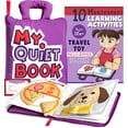 thumbnail image 1 of My Quiet Book - Juguetes Montessori para niños de 1 a 3 años con 10 actividades Libro ocupado Niños pequeños 1 3 Juguetes de viaje para niños pequeños de 2 años 4 juguetes para niñas y niños de 2 años, 1 of 5