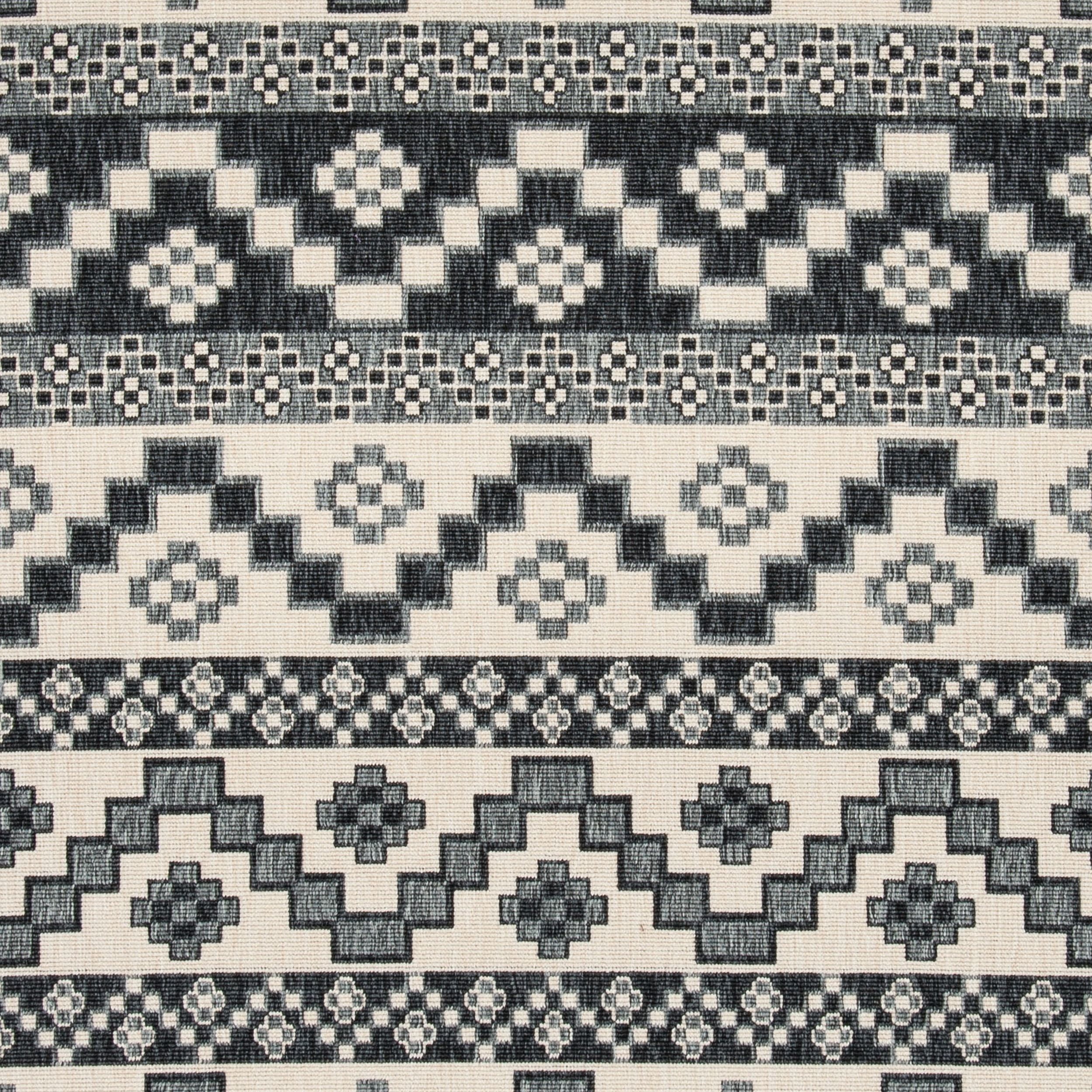 SAFAVIEH Veranda Luwig Southwestern Indoor/Outdoor Area Rug, 6'7" x 6'7" Round, Beige/Grey